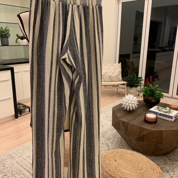 Ivy & Main, extra sm, blue and white stripe pant - Picture 9 of 11